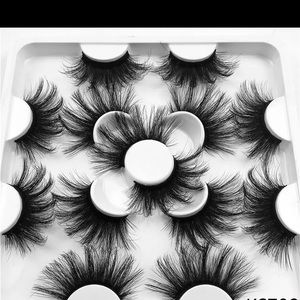 ‼️SOLD‼️7 pair of 25mm lashes #72
